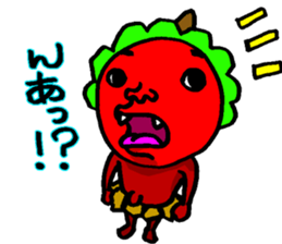 Mr. Red ogre sticker #3790992