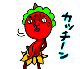 Mr. Red ogre sticker #3791000