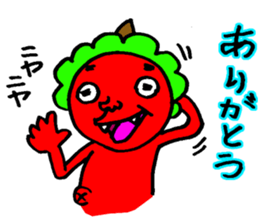 Mr. Red ogre sticker #3791007