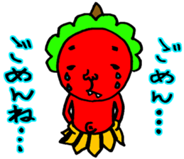 Mr. Red ogre sticker #3791008