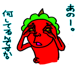 Mr. Red ogre sticker #3791009