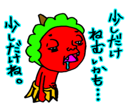 Mr. Red ogre sticker #3791012