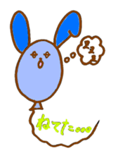 Animal Balloon sticker #3791437