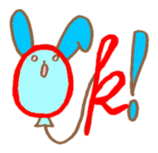 Animal Balloon sticker #3791438