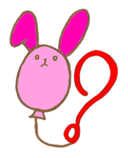 Animal Balloon sticker #3791440