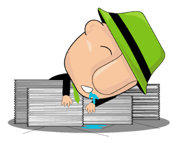 Big Nose HERO [ENG] sticker #3791530