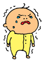 baby gesture! sticker #3792149