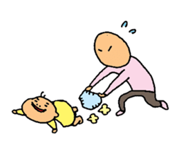 baby gesture! sticker #3792155