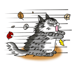 Cat theater MarineLand Part2 sticker #3792565