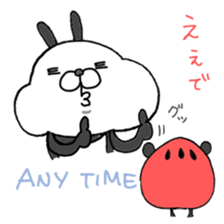 Useful Panda Bunny in Osaka sticker #3792859