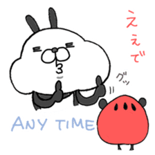 Useful Panda Bunny in Osaka sticker #3792859