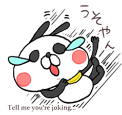 Useful Panda Bunny in Osaka sticker #3792873