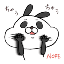 Useful Panda Bunny in Osaka sticker #3792876