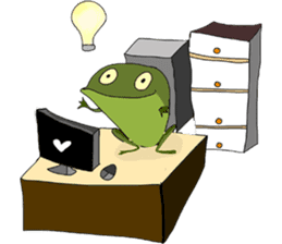 Hi Froggy sticker #3793200