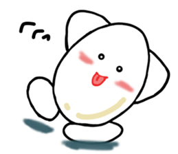 Sticker of pretty egg sticker #3793230