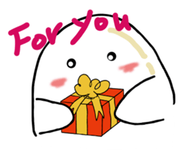 Sticker of pretty egg sticker #3793241