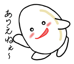 Sticker of pretty egg sticker #3793252