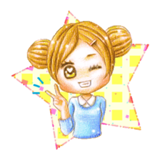 hon-waka girls sticker #3793339