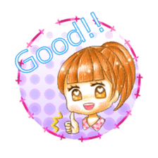 hon-waka girls sticker #3793361