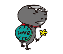 BLACK kappa sticker #3793623