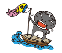 BLACK kappa sticker #3793628