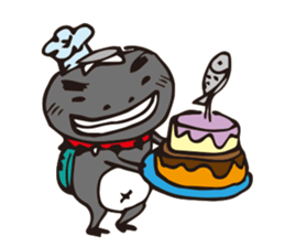 BLACK kappa sticker #3793643