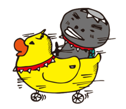 BLACK kappa sticker #3793648