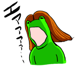 Air frog sticker #3793680