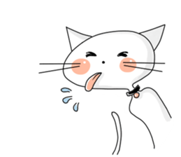 Jubjib Naughty Cat sticker #3794375