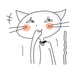 Jubjib Naughty Cat sticker #3794376