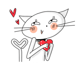Jubjib Naughty Cat sticker #3794378