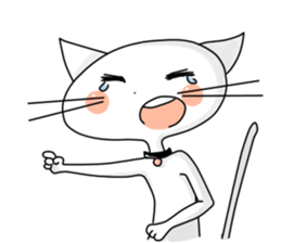 Jubjib Naughty Cat sticker #3794383