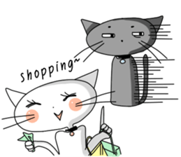 Jubjib Naughty Cat sticker #3794395
