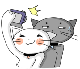 Jubjib Naughty Cat sticker #3794398