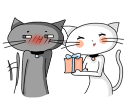 Jubjib Naughty Cat sticker #3794399