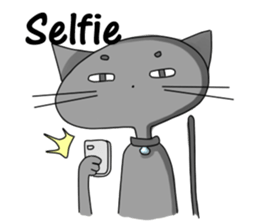 Jubjib Naughty Cat sticker #3794403