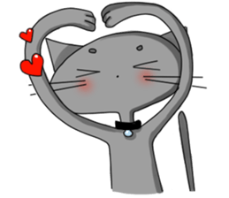 Jubjib Naughty Cat sticker #3794407