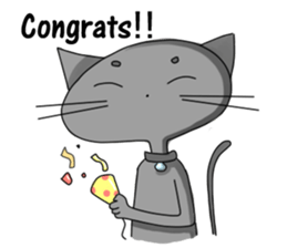 Jubjib Naughty Cat sticker #3794409