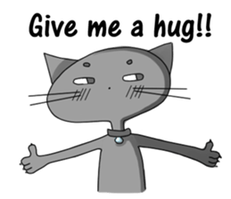 Jubjib Naughty Cat sticker #3794410