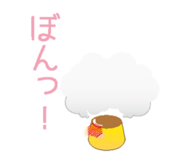 Tender pudding sticker #3794479