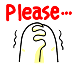 cat's hand sticker sticker #3794661