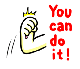 cat's hand sticker sticker #3794672