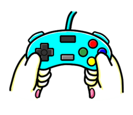 cat's hand sticker sticker #3794685