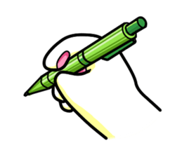 cat's hand sticker sticker #3794687