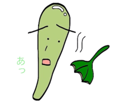 Japanese Green Pepper Boy "PiriPiri" sticker #3794812