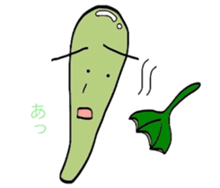 Japanese Green Pepper Boy "PiriPiri" sticker #3794812
