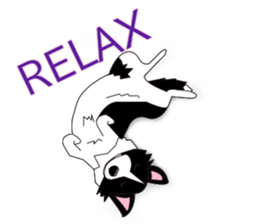 Border collie dog "ICHIGO" sticker #3794952