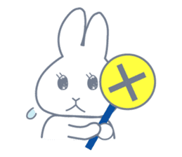 Wandering rabbit omimisan sticker #3795484