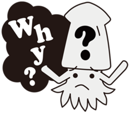 Pleasant whale sticker #3795600