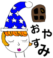 The Melancholy of Nakamura painter sticker #3795856